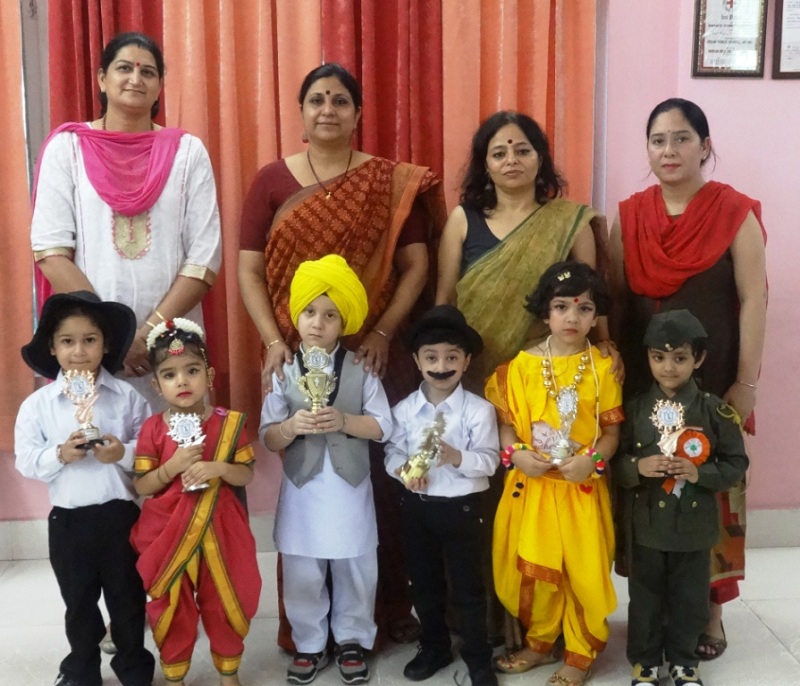 DPS JAMMU ORGANIZES FANCY DRESS COMPETITION FOR NURSERY CLASS